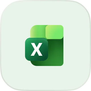 엑셀 앱 아이콘