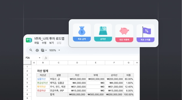 나만의 투자 로드맵 만들기
