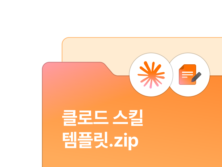 업무별 AI 스킬 템플릿 세트 자료집 이미지