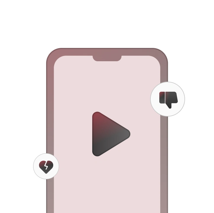 AI 숏폼 콘텐츠 예시 화면